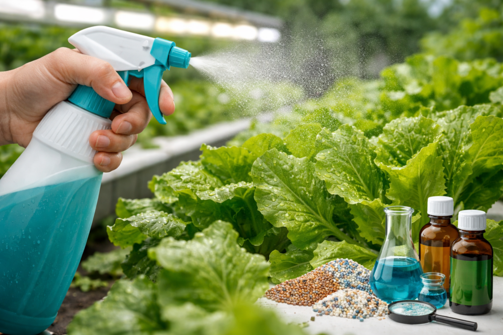 Foliar Sprays in Hydroponics: What Actually Enters the Plant?